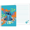 Disney Lilo ir Stitch mėlynas spiralinis sąsiuvinis A5