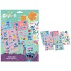 Kids Euroswan Hiszpania *****Stitch komplektas naklejek 92szt ST00077 89841