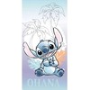 Disney Lilo ir Stitch Ohana vonios rankšluostis, paplūdimio rankšluostis 70x140cm (greitai džiūstantis)