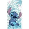 Rankšluostis Ręcznik plażowy 70x140 Lilo and Stitch Palm Leaves turkio dziecięcy bawełniany Kids25