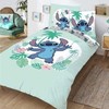 Disney Lilo ir Stitch patalynės užvalkalas su delninėmis detalėmis 140–200 cm, 65–65 cm