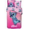 Disney Lilo ir Stitch patalynės užvalkalas „Rose Kiss“ 140–200 cm, 65 x 65 cm