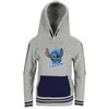 Disney Lilo ir Stitch pilkas Chill vaikiškas džemperis su gobtuvu 2-8 metų amžiaus / 92-128 cm