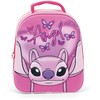 Disney Lilo ir Stitch Rožinė Angel 3D kuprinė, krepšys 32 cm