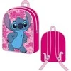 Disney Lilo ir Stitch Rožinė Leaf kuprinė, krepšys 30 cm