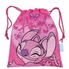 Disney Lilo ir Stitch rožinis angeliukas pietų krepšys 26,5 cm