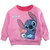 Disney Lilo ir Stitch rožinis vaikiškas megztinis 2-8 metų / 92-128 cm