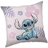 Disney Lilo ir Stitch rožinis veliūrinis pagalvėlės užvalkalas, 40x40 cm