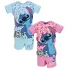Disney Lilo ir Stitch Scrump vaikiška trumpa pižama 3-8 metų vaikams