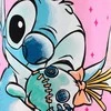 Disney Lilo ir Stitch Scrump vaikiška trumpa pižama 3-8 metų dovanų dėžutė