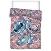 Disney Lilo ir Stitch širdelės formos dygsniuota lovatiesė, antklodė 140x200cm