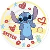 „Disney“ Lilo ir Stitch širdelės porcelianinis vakarienės rinkinys dovanų dėžutėje