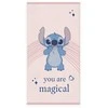 Disney Lilo ir Stitch stebuklingas vonios rankšluostis, paplūdimio rankšluostis 60x120cm
