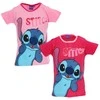 Disney Lilo ir Stitch Surprised vaikiški trumpi marškinėliai, 3-8 metų vaikams