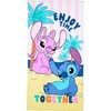 Disney Lilo ir Stitch Together vonios rankšluostis, paplūdimio rankšluostis 70x140cm