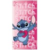 Disney Lilo ir Stitch vonios rankšluostis, paplūdimio rankšluostis 70x140cm (greitai džiūstantis)