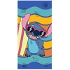 Disney Lilo ir Stitch Waves vonios rankšluostis, paplūdimio rankšluostis 70x140cm (greitai džiūstantis)