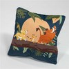 Disney Liūtas karalius Hakuna Matata pagalvėlė, dekoratyvinė pagalvėlė su nuimamu užvalkalu 35x35 cm veliūras