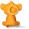 CERDÁ Disney Liūto karaliaus Simba 3D pliušinė figūrėlė su pakaba, krepšio dekoracija 13 cm