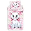 Patalynė bawełniana 140x200 Kot Marie Cat rožinė pszewka 70x90 JF24