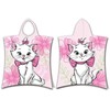 Pink Marie Cat "Rožinė flower" Vaikiškas rankšluostis-pončas, 50x115 cm