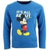 Disney Mickey All About vaikiški ilgomis rankovėmis marškinėliai 98-128 cm