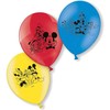 „Disney Mickey Fun“ balionas, 6 dalių rinkinys, 9 colių (22,8 cm)