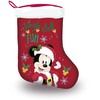 Kalėdinė Kojinė Mickey Mouse Happy smiles 42 cm Poliesteris