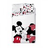 Disney Mickey Mickey Love Disney Minnie patalynės komplektas 140x200cm, 63x63 cm mikropluošto