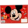 Disney Mickey Oh Boy spiralinis eskizų sąsiuvinis A/4, 30 lapų