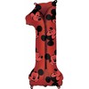 Disney Mickey Raudona f√≥lia lufi 1-es 66 cm