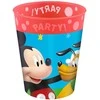 Disney Mickey Rock the House mikro plastikinių puodelių rinkinys, 4 vnt., po 250 ml