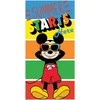 Disney Mickey Starts vonios rankšluostis, paplūdimio rankšluostis 70x137 cm (greitai džiūstantis)