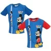 Disney Mickey Summer vaikiški trumpi marškinėliai, 2-6 metų vaikams