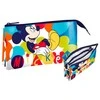 Disney Mickey vaikiška kosmetinė, penalas, 3 skyriai
