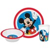 „Disney Mickey“ vakarienės rinkinys, mikrobangų krosnelei šildyti, plastikinė dėžutė
