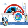 „Disney Mickey“ vakarienės rinkinys, mikrobangų krosnelei šildyti, plastikinė dėžutė