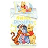 Patalynė bawełniana 140x200 Mikė Pukuotukas 5321 Sweet Dreams gwiazdki poszewka 70x90 Tigriukas Prosiaczek Kłapouchy Winnie the Pooh dziecięca