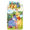 Disney Mikės Pūkuotuko vaikiška patalynė „Hundred Acre Wood“ 100x135 cm, 40x60 cm