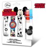 Disney Mikio ir linksmybių skaitmeninis laikrodis + spalvotas laikrodžio dirželis