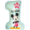 Disney Mikio mėlynas pirmojo gimtadienio folijos balionas 71 cm
