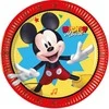 Disney Mikio paveikslėlis „Jump Into Fun“ 8 vnt. popierinės lėkštutės, 20 cm, FSC