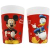 Disney Mikio žaismingas plastikinių puodelių 2 dalių rinkinys 230 ml