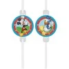 Globos Europe Bv GoDan Popieriniai vamzdeliai su Mickey medalionu 4vnt