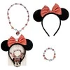 Papuošalų komplektas Minnie Mouse Rožinė 3 Dalys