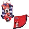 „Disney Minnie Chic“ vaikiškas maudymosi kostiumėlio ir sarongo komplektas 3-8 metų vaikams
