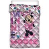 Disney Minnie Cutie dygsniuota lovatiesė, antklodė 140x200cm