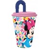 Disney Minnie Feel Good šiaudinis puodelis, plastikinis, 430 ml