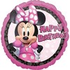 Party Deco Folinis balionas „Minnie Mouse“ su gimtadieniu, 46 cm