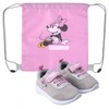 Disney Minnie gatvės bateliai su sportiniu krepšiu 24